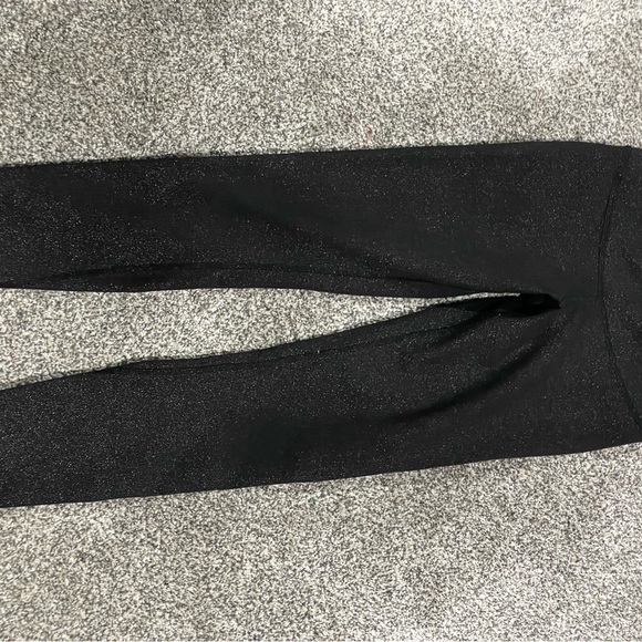 The North Face Black Sparkle EUC size small Leggings flashdry - Picture 4 of 5